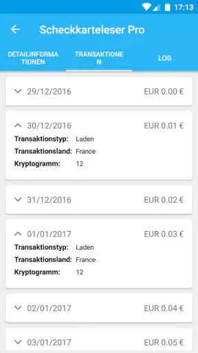 Scheckkartenleser Pro NFC screenshot