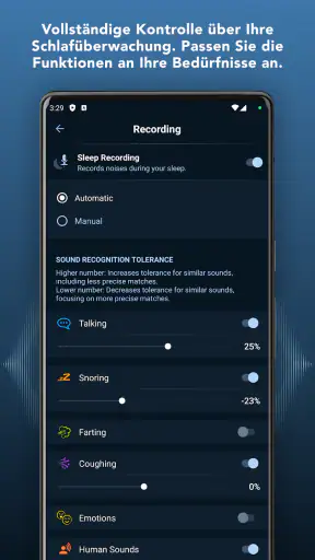 Schlaftracker -Schlaf-Rekorder screenshot