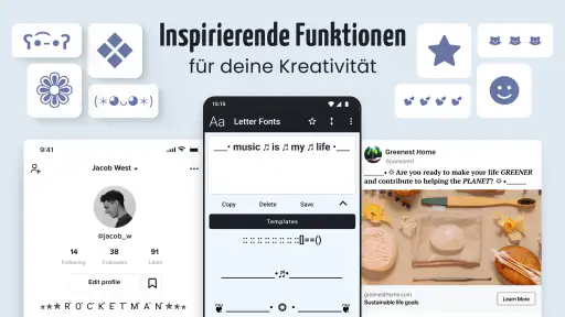 Schriftarten - schöne Texte screenshot 11