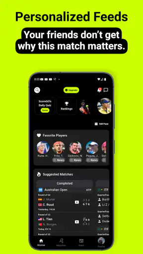 ScoreGO - The Tennis Pro Tours screenshot