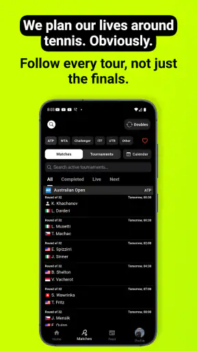 ScoreGO - The Tennis Pro Tours screenshot