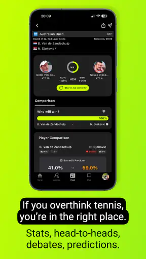 ScoreGO - The Tennis Pro Tours screenshot