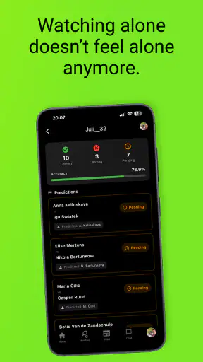 ScoreGO - The Tennis Pro Tours screenshot