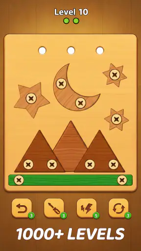 Screw Nuts - Wood Bolts screenshot 9