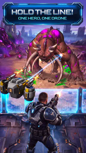 Sector Defense: Roguelike TD screenshot 1
