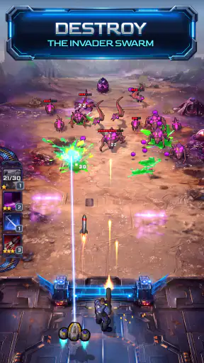 Sector Defense: Roguelike TD screenshot 2