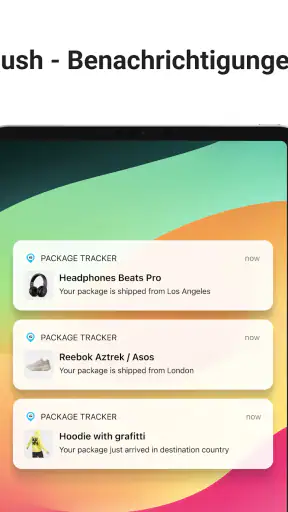 Sendungsverfolgung - paket app screenshot 9
