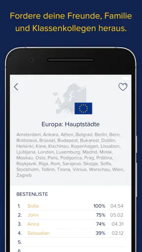 Seterra Erdkunde screenshot