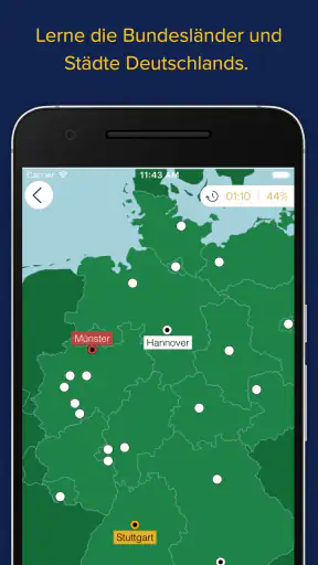 Seterra Erdkunde screenshot