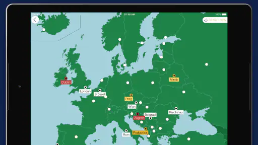 Seterra Erdkunde screenshot