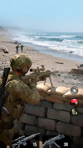 Shoot Out-Waffen Schieß Spiele screenshot 4