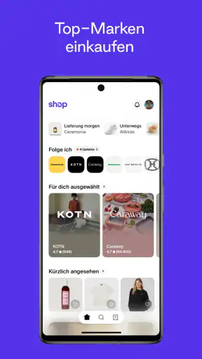 Shop screenshot