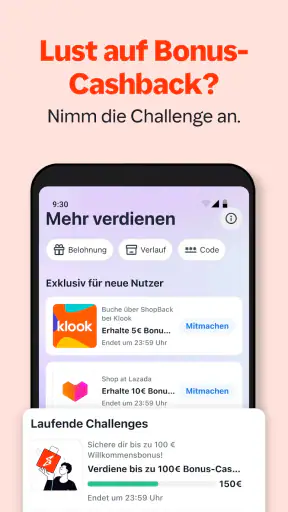 ShopBack. Deine Cashback App! screenshot