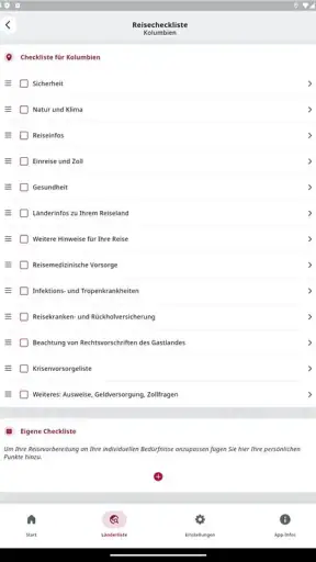 Sicher Reisen screenshot 11