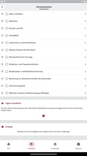 Sicher Reisen screenshot 12