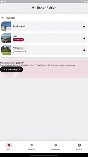 Sicher Reisen screenshot 9