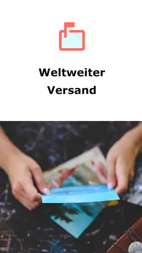 SimplyCards - Postkarten app screenshot