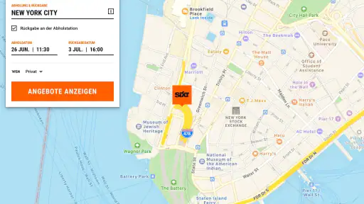 SIXT rent. share. ride. abo. screenshot 10