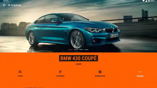 SIXT rent. share. ride. abo. screenshot 9