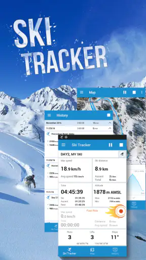 Skifahren - Ski Tracker screenshot