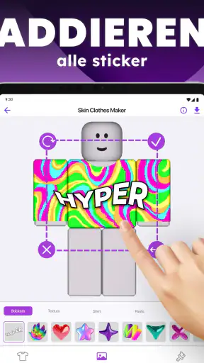 Skins, Kleidung Mod für Avatar screenshot 11