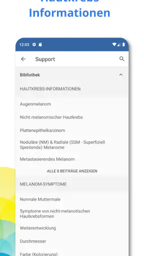 SkinVision screenshot