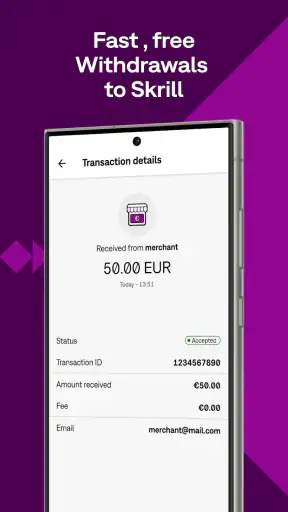 Skrill – Bezahlen & Überweisen screenshot