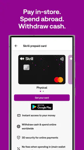 Skrill – Bezahlen & Überweisen screenshot