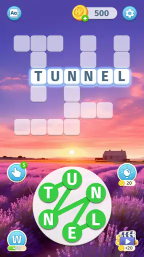 Sky Words: Kreuzworträtsel screenshot