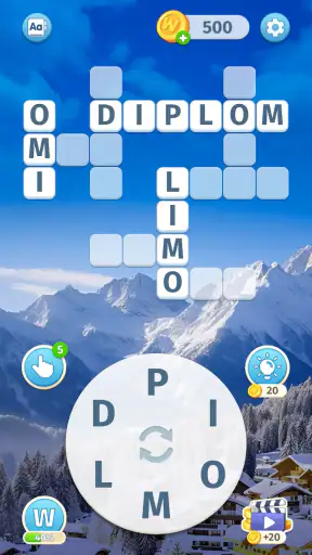 Sky Words: Kreuzworträtsel screenshot