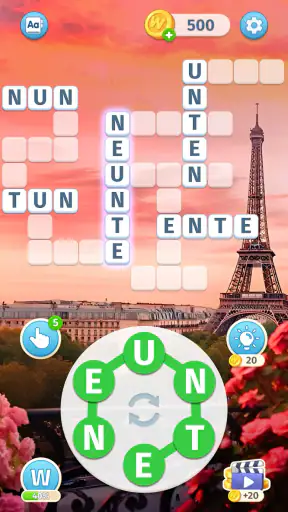Sky Words: Kreuzworträtsel screenshot