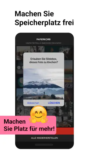 Slidebox - Photo Cleaner screenshot