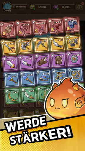Slime Castle — Idle TD-Spiel screenshot