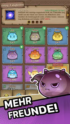 Slime Castle — Idle TD-Spiel screenshot