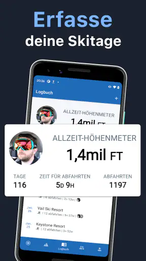 Slopes: Ski & Snowboard Fahren screenshot