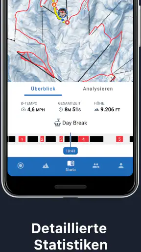 Slopes: Ski & Snowboard Fahren screenshot