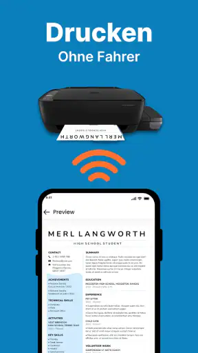 Smart Drucker App für Handy screenshot 11