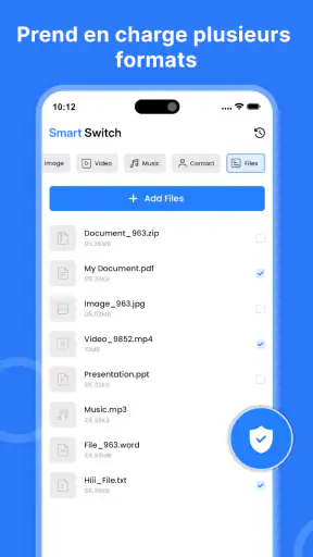 Smart Switch -Dateiübertragung screenshot 10
