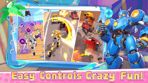Smash Car: Robot Racing screenshot 9