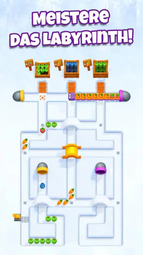 Snacky Dash: Food Maze Puzzle screenshot 11
