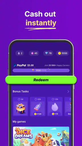 Snakzy: Verdiene beim Spielen screenshot