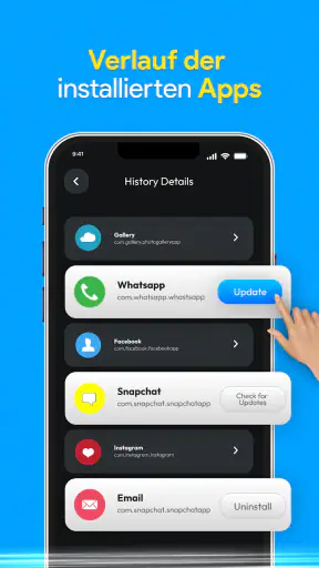 Softwareupdate: App-Updates screenshot