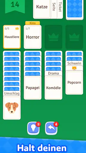 Solitaire Associations: Words screenshot