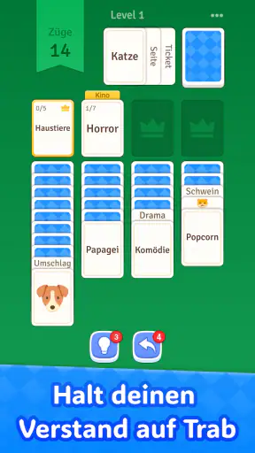 Solitaire Associations: Words screenshot