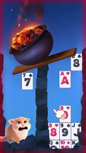Solitaire: Haustierstadt screenshot