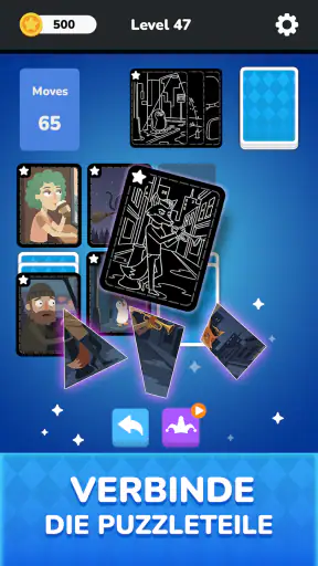 Solitaire - Puzzle Images screenshot 9
