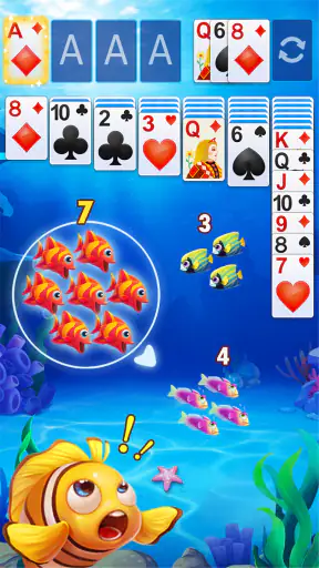 Solitär Fisch screenshot