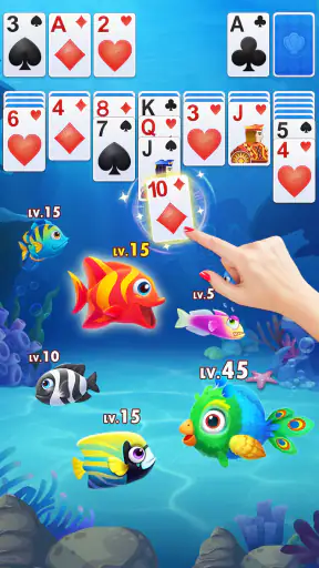 Solitär Fisch screenshot