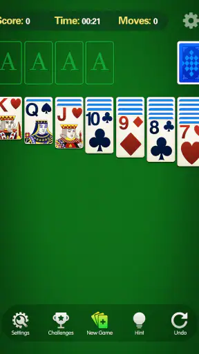Solitär Kartenspiel screenshot