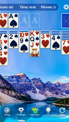 Solitär Kartenspiel screenshot